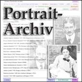 Portrait-Archiv – Datenbank / Register